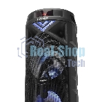 Минисистема Hyundai H-MC180 черный 80Вт/FM/USB/BT/SD/MMC