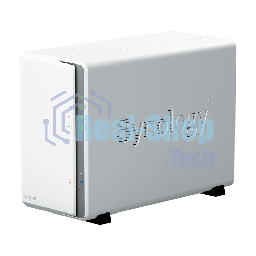 СХД настольное исполнение SYNOLOGY 2BAY NO HDD DS223J