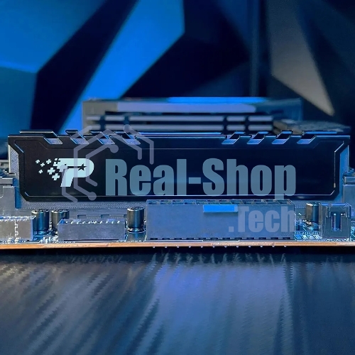 Оперативная память Patriot Signature Premium, DDR5, 16Gb (1x16 GB), 5600 MHz, CL46, DIMM, радиатор, черный