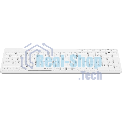 Клавиатура A4Tech Fstyler FBK27C AS белый USB беспроводная BT/Radio slim Multimedia (FBK27C AS)