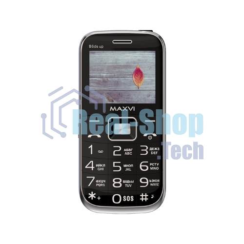 Мобильный телефон Maxvi B6ds up черный