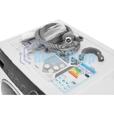 Стиральная машина Haier HW90-B14979 белый, загрузка фронтальная 9 кг, 1400 об/мин, класс: A+++