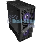 Компьютерный корпус MSI MAG FORGE 100M/mid-tower, ATX, tempered glass side panel/2x RGb 120мм & 1x 120мм fans inc./MAG FORGE 100M