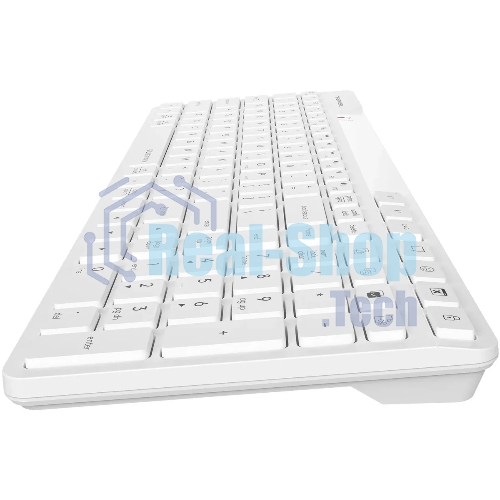 Клавиатура A4Tech Fstyler FBK27C AS белый USB беспроводная BT/Radio slim Multimedia (FBK27C AS)