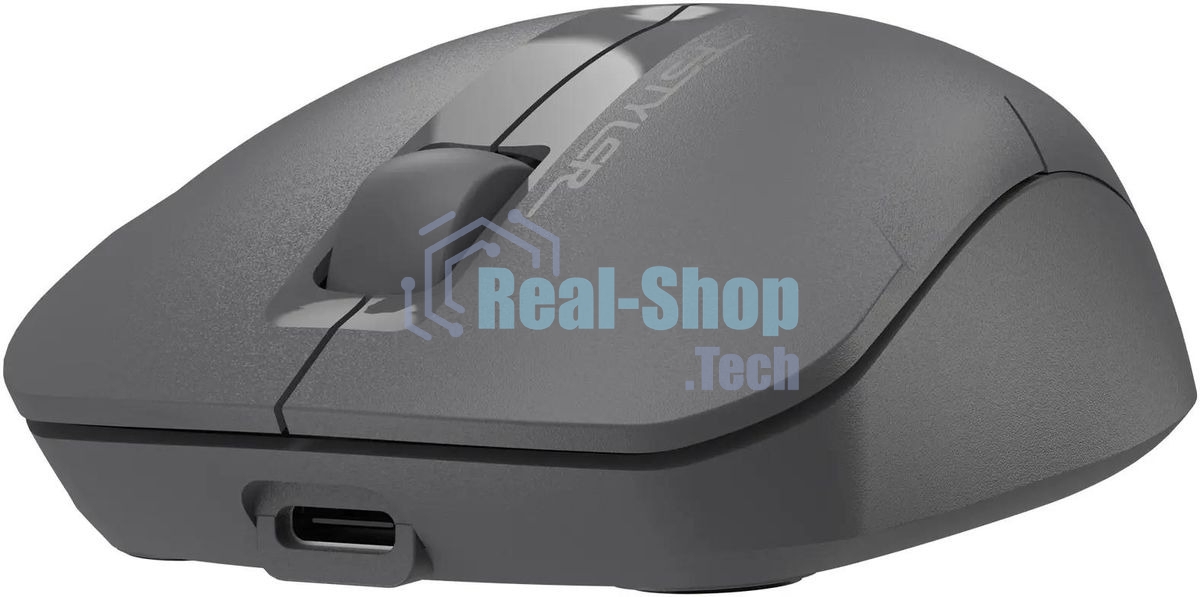 Мышь беспроводная A4Tech Fstyler FG15CS Air2 серый, 1200 dpi, радиоканал, USB, кнопки - 3