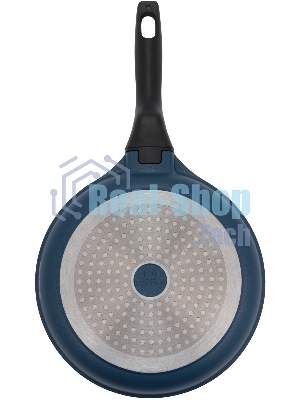 Сковорода Rondell Del mar RDA-1849 круглая 28см покрытие: Xylan Plus ручка съемная (без крышки) синий