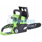 Цепная пила аккумуляторная GreenWorks G24CS25K2, 24V, 25 см, c АКБ 2Ач и ЗУ (2007707UA)