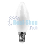 Лампа светодиодная SAFFIT SBC3713 (55163) 13Вт Е14 теплый матовая свеча