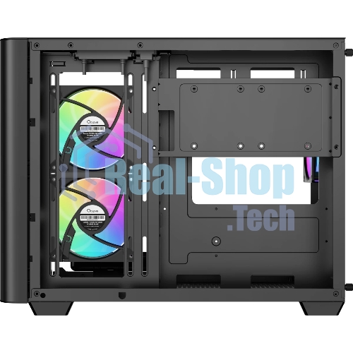 Компьютерный корпус Ocypus Iota C50 BK Curve ARGB Digital mATX без БП (Iota-C50-BKD300CD-GL)