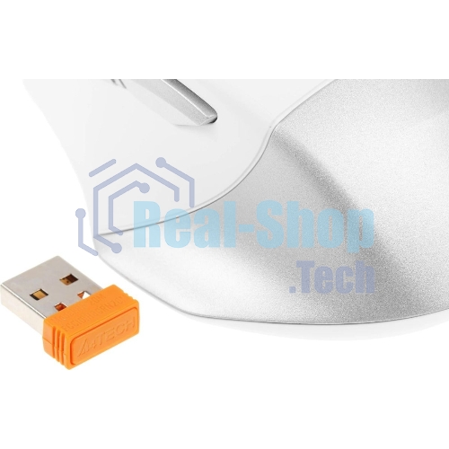 Мышь беспроводная A4Tech Fstyler FB35C белый, 2000 dpi, радиоканал, Bluetooth, USB, кнопки - 6