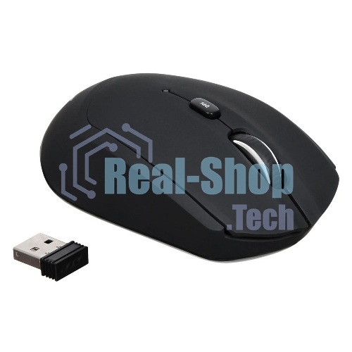 Мышь беспроводная Acer OMR040 черный, 1600 dpi, радиоканал, USB, кнопки - 6