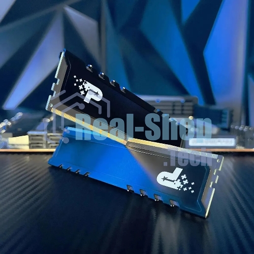 Оперативная память Patriot Signature Premium, DDR5, 16Gb (1x16 GB), 5600 MHz, CL46, DIMM, радиатор, черный