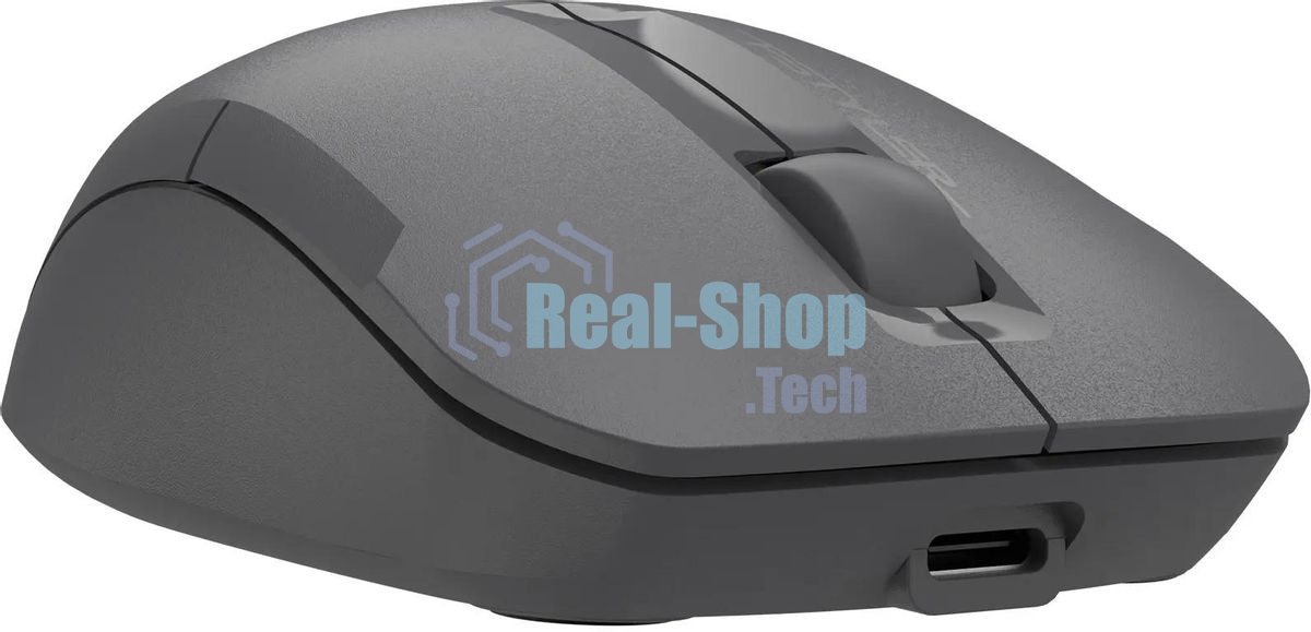 Мышь беспроводная A4Tech Fstyler FG15CS Air2 серый, 1200 dpi, радиоканал, USB, кнопки - 3