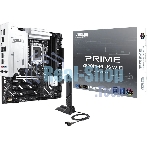 Материнская плата ASUS PRIME Z890M-PLUS WIFI, LGA 1851, Intel Z890, 4xDDR5, 6xSATA, 3xM.2, 1xPCIe 5.0 x16, 1xPCIe 4.0 x4, 2xPCIe 4.0 x1, 1xHDMI, 1xDP, 1x2.5Gb LAN, 2xUSB-A 2.0, 4xUSB-A 3.2 Gen 1, 1xUSB-A 3.2 Gen 2, 1xUSB-C 3.2 Gen 2x2, 3x3.5 мм, 7.1, mATX