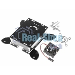 Корпус Qumo, VESA 100x100+вентилятор, Raspberry Pi 4, акрил, черный (RS043)