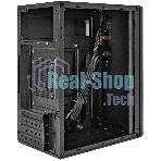 Компьютерный корпус Minitower ExeGate BAA-308U2-AA500 (mATX, БП AA500 с вент. 8см, 1хUSB+2хUSB 3.0, HD Audio, черный)