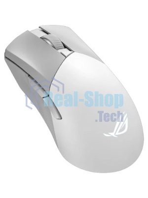 Мышь ASUS ROG GLADIUS III WL AIMPOINT, 79g, Wired, 2.4GHz RF, Bluetooth 5.1, 36K DPI sensor, 6 Prograммable Buttons, White