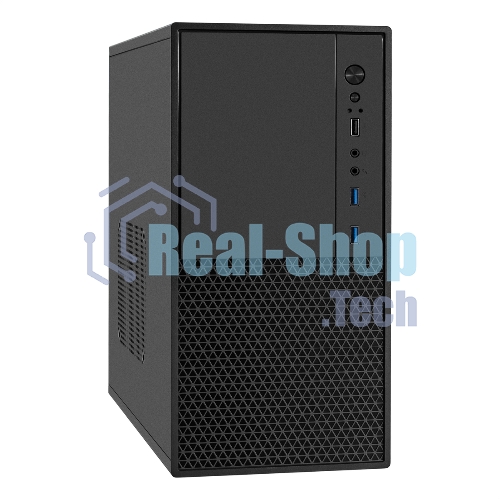 Компьютерный корпус Minitower ExeGate BAA-308MU2-UNS400 (mATX, БП UNS400 с вент. 12см, 1хUSB+2хUSB 3.0, HD Audio, черный)