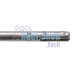 Бур по бетону Denzel двойная спираль, Cobalt W-tip, 12x160 мм, SDS PLUS