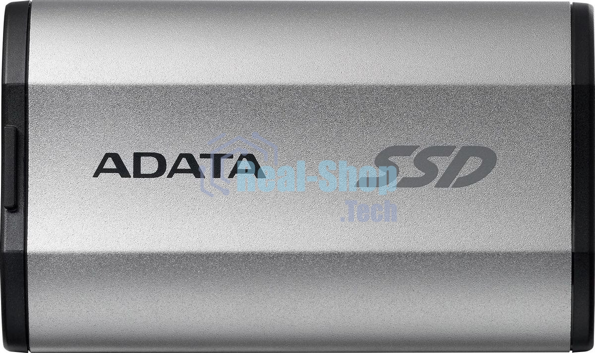 Внешний SSD ADATA SD810, 2TB, USB 3.2 Gen 2x2 Type-C, R/W 2000/2000, серебристый