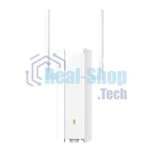 Двухдиапазонная точка доступа TP-Link EAP625-Outdoor HD, для улицы и помещений с поддержкой Wi-Fi 6 AX1800, 1 гиг. порт RJ45, 802.3af/at, Passive PoE (48 В, 0,5 А), IP67, 2 внешние антенны
