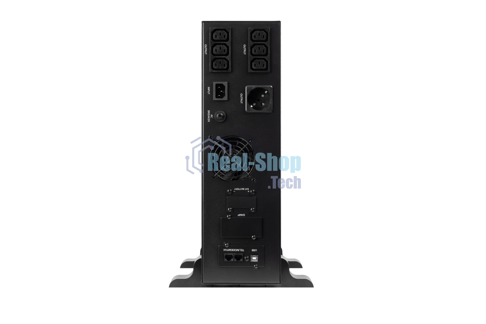 Источник бесперебойного питания SMARTWATT UPS DATA 3kVA Line-interactive SIN 3000VA/2400W (Euro x1, IEC C13 x6, USB, RJ11/RJ45 protection, SNMP, LCD