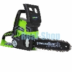 Цепная пила аккумуляторная GreenWorks G24CS25K2, 24V, 25 см, c АКБ 2Ач и ЗУ (2007707UA)