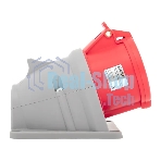 Розетка стационарная наружная EKF 125 ps-125-32-380-PRO PROxima 3Р+РЕ+N 32А 380В IP44