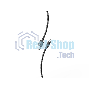Кабель Smartbuy (iK-512-S14b) S14 Lightning черный, 3 А, 1 м