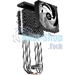 Кулер для процессора ID-COOLING SE-214-XT V2 ARGB LGA1851/1700/1200/115X/AM5/AM4 (16шт/кор, TDP 200W, PWM, 4 тепл.трубки прямого контакта, FAN 120мм, Addressable RGB LED) RET