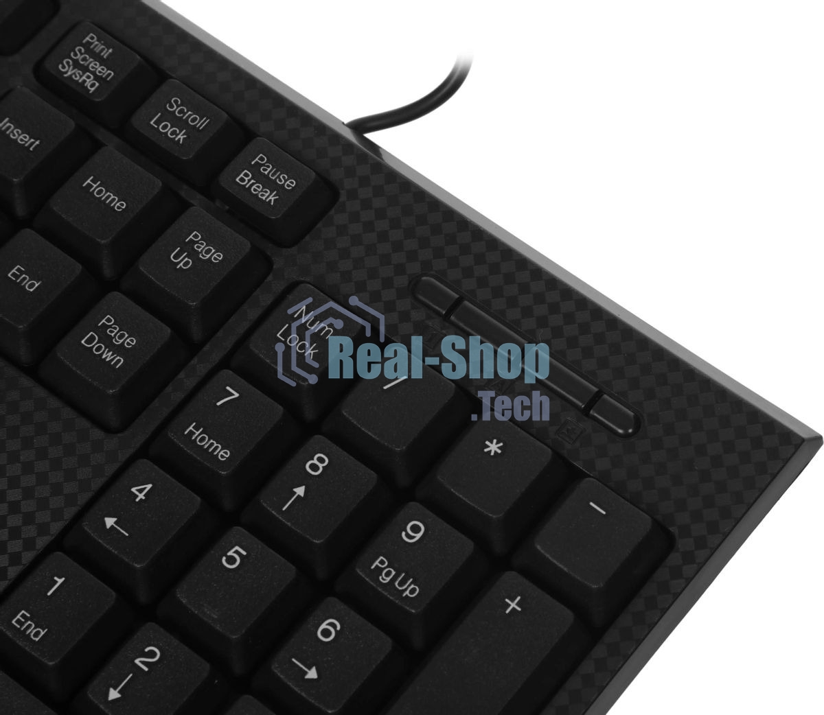 Клавиатура проводная Oklick 120M, USB, черный