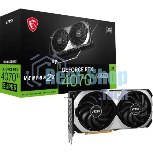 Видеокарта PCIE16 RTX4070TI 12GB 4070 TI VENTUS 2X 12G OC MSI