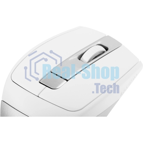 Мышь беспроводная A4Tech Fstyler FB35C белый, 2000 dpi, радиоканал, Bluetooth, USB, кнопки - 6