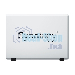 СХД настольное исполнение SYNOLOGY 2BAY NO HDD DS223J