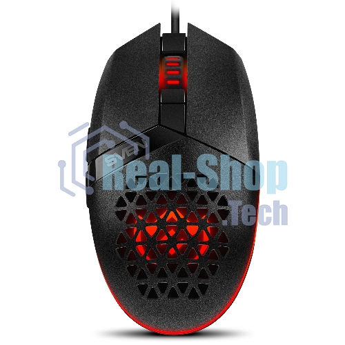 Мышь проводная SVEN RX-G735 черный, 4000 dpi, USB, кнопки - 6