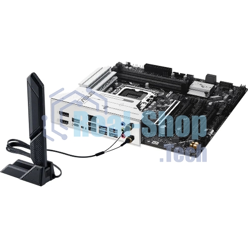 Материнская плата ASUS PRIME Z890M-PLUS WIFI, LGA 1851, Intel Z890, 4xDDR5, 6xSATA, 3xM.2, 1xPCIe 5.0 x16, 1xPCIe 4.0 x4, 2xPCIe 4.0 x1, 1xHDMI, 1xDP, 1x2.5Gb LAN, 2xUSB-A 2.0, 4xUSB-A 3.2 Gen 1, 1xUSB-A 3.2 Gen 2, 1xUSB-C 3.2 Gen 2x2, 3x3.5 мм, 7.1, mATX