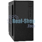 Компьютерный корпус Minitower ExeGate BAA-308U2-AA500 (mATX, БП AA500 с вент. 8см, 1хUSB+2хUSB 3.0, HD Audio, черный)