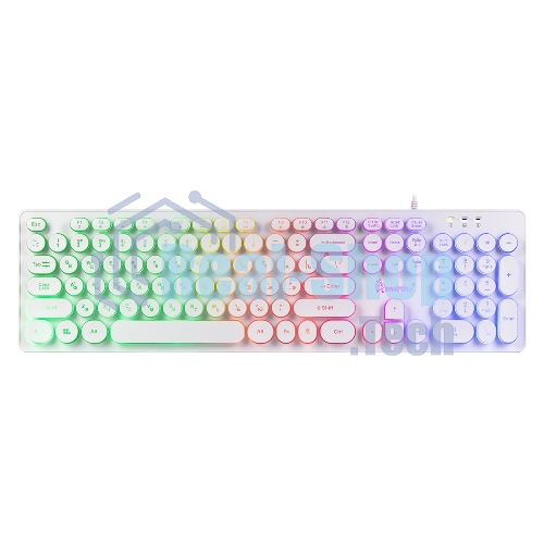 Клавиатура проводная игровая Smartbuy (SBK-329U-W) ONE 329 USB белый