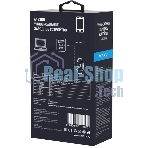 Сетевое зарядное устройство Maxvi A483GN 65W, 1xUSB-A, 2xUSB-C, черный