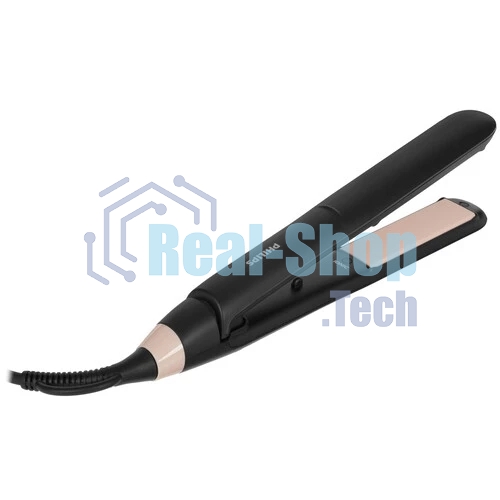 Выпрямитель для волос Philips BHS378/00 черный/розовый, 28 мм, 230 °C, 6 режимов
