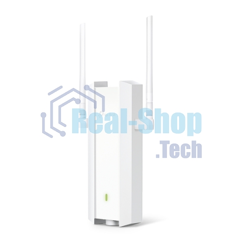 Двухдиапазонная точка доступа TP-Link EAP625-Outdoor HD, для улицы и помещений с поддержкой Wi-Fi 6 AX1800, 1 гиг. порт RJ45, 802.3af/at, Passive PoE (48 В, 0,5 А), IP67, 2 внешние антенны