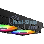 Система жидкостного охлаждения ID-Cooling FX240 INFINITY ARGb черный 120мм алюминий+медь 2000rpm 27.2db 4-pin 300W