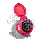 Розетка стационарная наружная EKF 125 ps-125-32-380-PRO PROxima 3Р+РЕ+N 32А 380В IP44