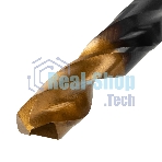 Сверло по металлу Denzel 11 мм, HSS-Tin, Golden Tip, 6 шт.