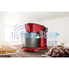 Кухонная машина Bosch MUM9A66R00 планетар.вращ. 1600Вт красный