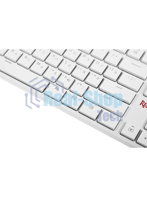 Клавиатура беспроводная Redragon Anubis беспроводная, USB, Bluetooth/Радиоканал, белый