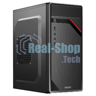 Компьютерный корпус Ginzzu D180 2хUSB 2.0,AU w/o PSU
