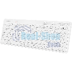Клавиатура A4Tech Fstyler FBK27C AS белый USB беспроводная BT/Radio slim Multimedia (FBK27C AS)