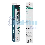 Сетевой фильтр Гарнизон EHLB-1, 5 р, 10А 1.8 м черный