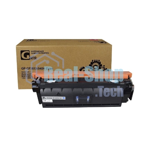 Картридж лазерный GalaPrint GP-CF361X/040H (№508X) голубой (9500 стр) для HP Color LaserJet M552/M552dn/M553/M553dn/M553n/M553x/M577/M577dn/M577f/M577c/Canon i-SENSYS LBP-710/LBP-712